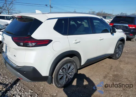 2021 Nissan Rogue Sv Fwd из США, поврежденный, VIN 5N1AT3BA1MC706171